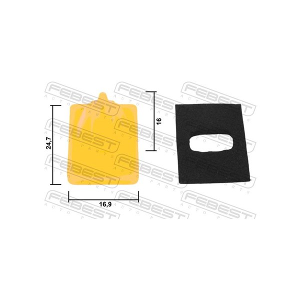 Clip, list Febest 88570-192 FEBEST Clip, list Febest 88570-192 FEBEST