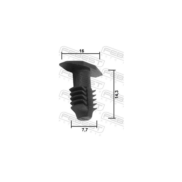 Clip, list Febest 88570-195 FEBEST Clip, list Febest 88570-195 FEBEST