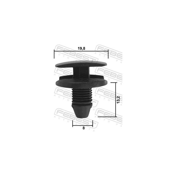 Clip, list Febest 88570-209 FEBEST