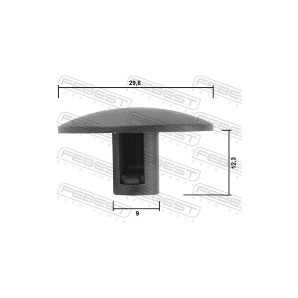 Clip, list Febest 88570-220 FEBEST Clip, list Febest 88570-220 FEBEST