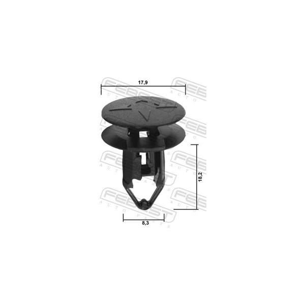 Clip, list Febest 88570-221 FEBEST