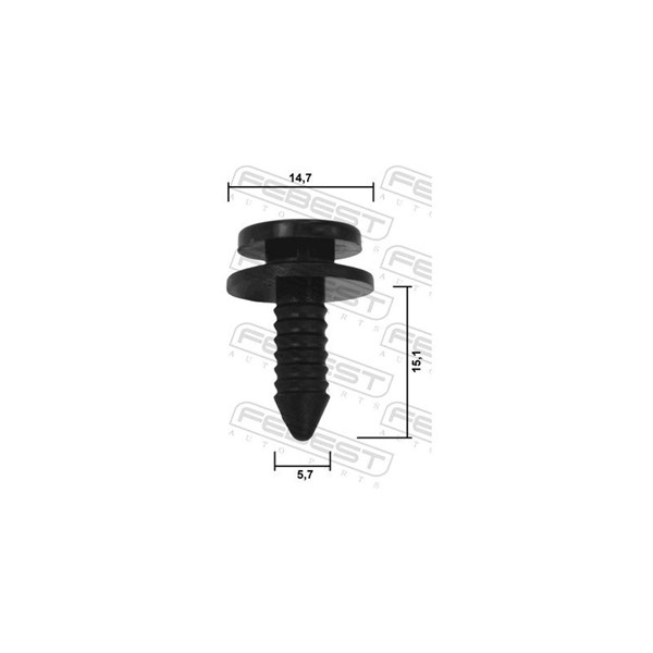 Clip, list Febest 88570-227 FEBEST