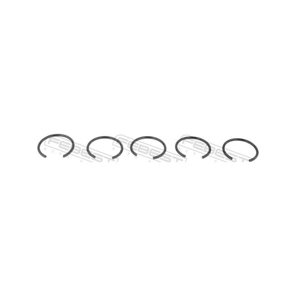 Monteringssats, drivaxelbälgar Febest CC-1-24X2-PCS5 FEBEST