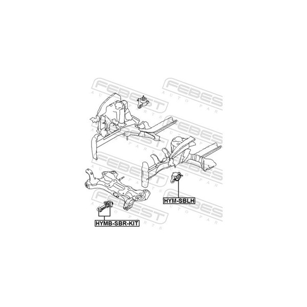 Motorkudde, Fram Febest HYMB-SBR-KIT FEBEST