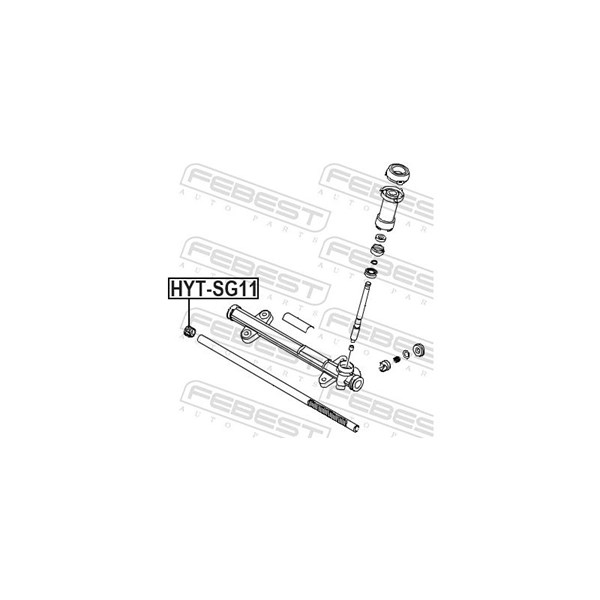 Bussning, styraxel Febest HYT-SG11 FEBEST Bussning, styraxel Febest HYT-SG11 FEBEST