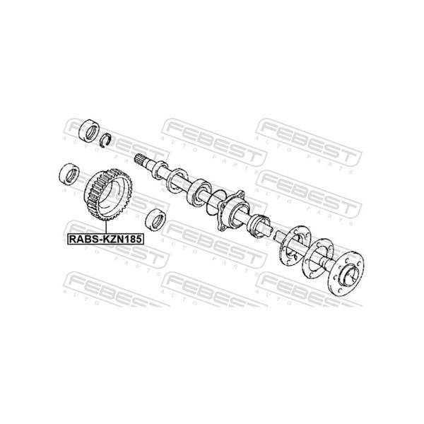 Sensorring, ABS, Framaxel Febest RABS-KZN185 FEBEST