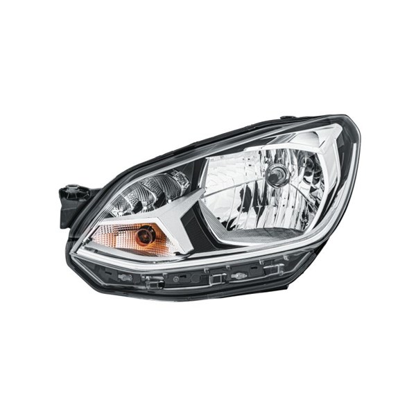 Strålkastare 12V, Vänster Hella 1EL 012 644-011 HELLA
