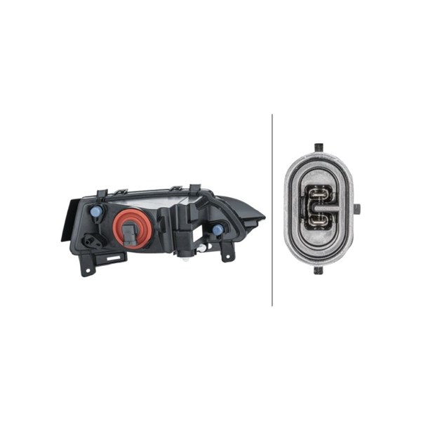 Dimljus 12V, Vänster Hella 1ND 013 961-011 HELLA