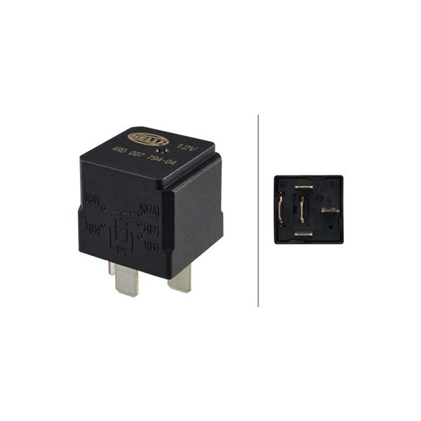 Relä, huvudström 12V Hella 4RD 007 794-041 HELLA