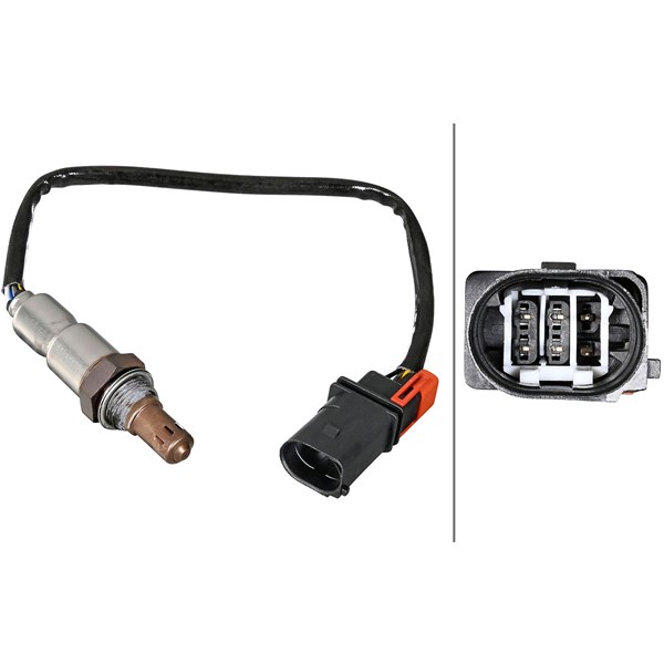 Lambdasond, Fram, Höger, Vänster Hella 6PA 358 221-031 HELLA