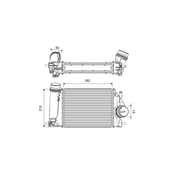 Intercooler Valeo 818317 VALEO