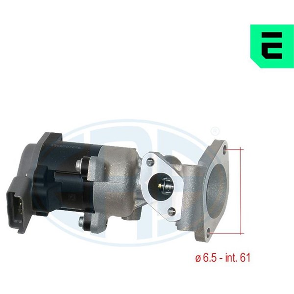 Egr-ventil 12V, Höger