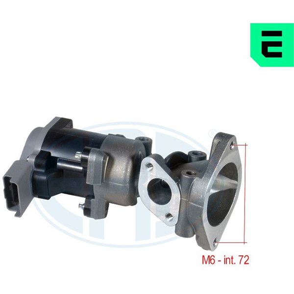 Egr-ventil 12V, Höger