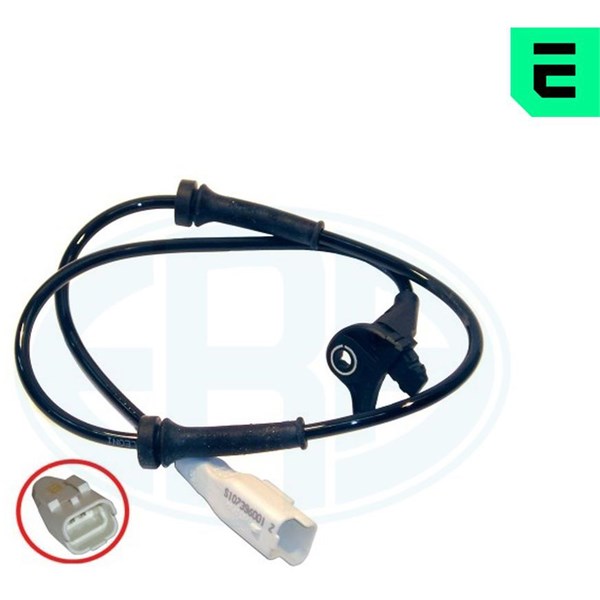 ABS-givare, Sensor, hjulvarvtal, framaxel höger, framaxel vänster