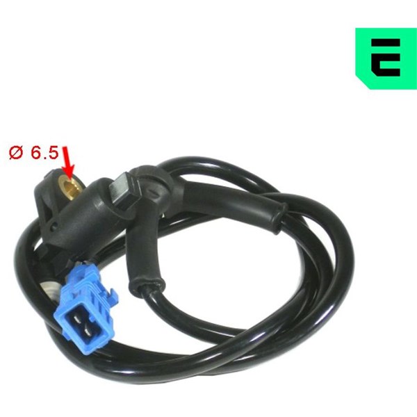 ABS-givare, Sensor, hjulvarvtal, framaxel höger, framaxel vänster