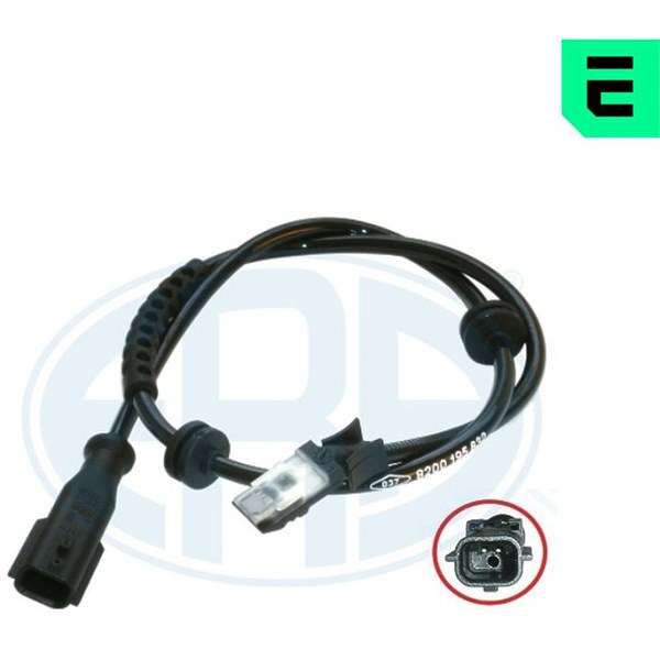 ABS-givare, Sensor, hjulvarvtal, Bakaxel höger, Bakaxel vänster