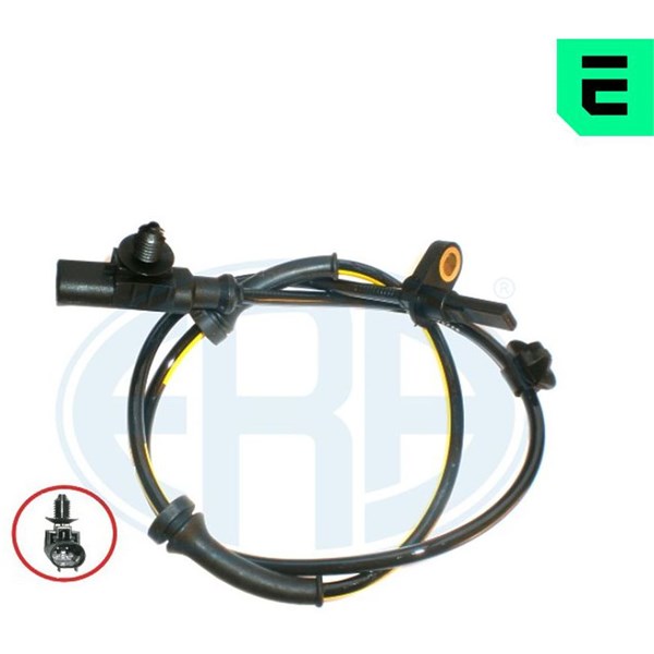 ABS-givare, Sensor, hjulvarvtal, framaxel höger, framaxel vänster ABS-givare, Sensor, hjulvarvtal, framaxel höger, framaxel vänster