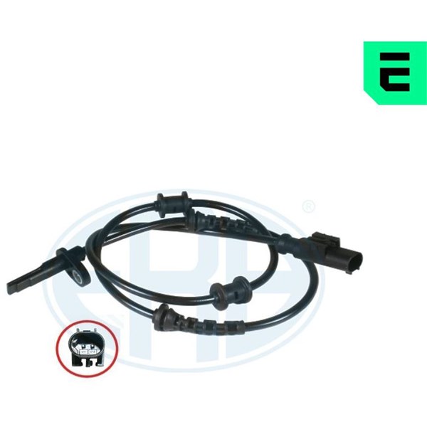 ABS-givare, Sensor, hjulvarvtal, Bakaxel höger, Bakaxel vänster