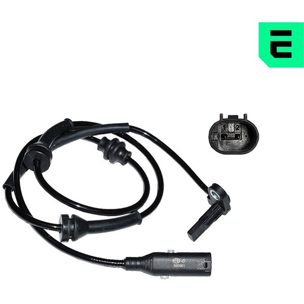 ABS-givare, Sensor, hjulvarvtal, Framaxel, framaxel höger, framax