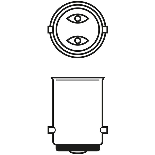 Glödlampa, blinker, Sidoinstallation Bosch 1 987 302 524 BOSCH