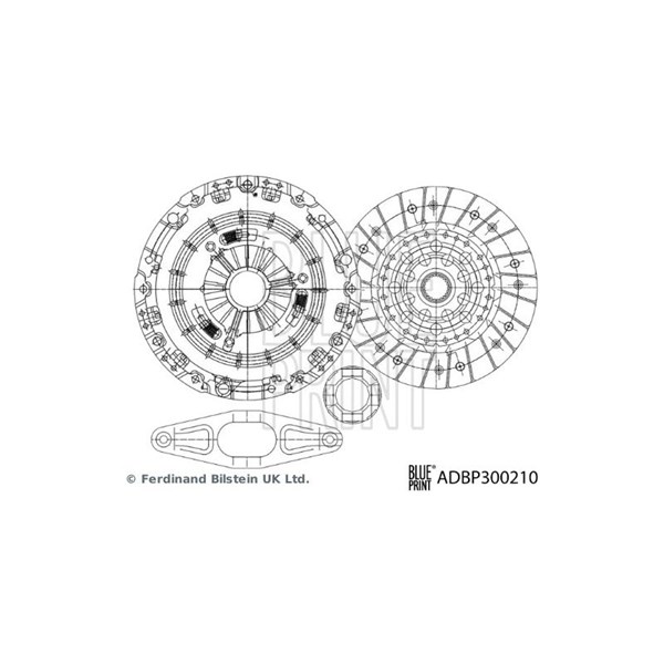 Kopplingssats Blue print ADBP300210 BLUE PRINT