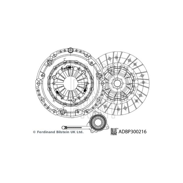 Kopplingssats Blue print ADBP300216 BLUE PRINT