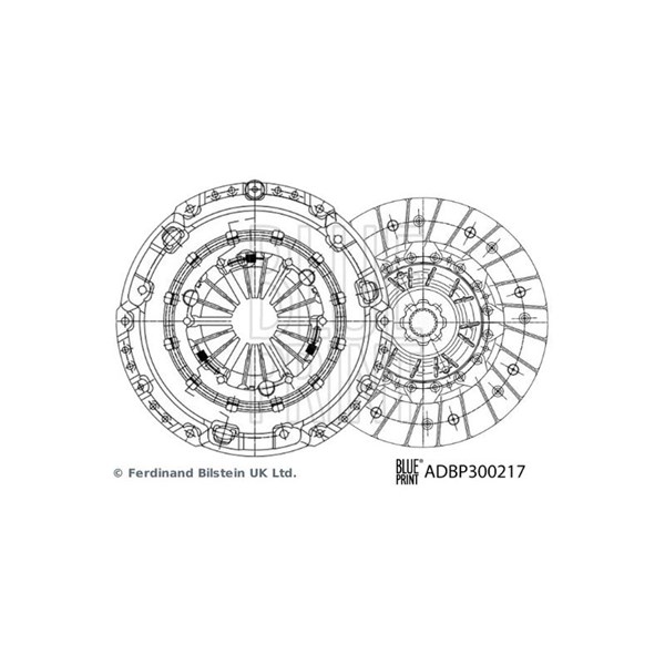Kopplingssats Blue print ADBP300217 BLUE PRINT