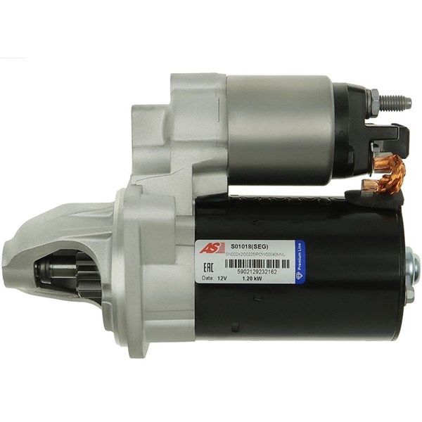 Startmotor 12V As-pl S01018(SEG) AS-PL