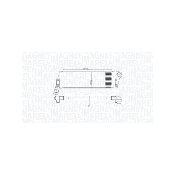 Intercooler Magneti marelli 351319206240 MAGNETI MARELLI