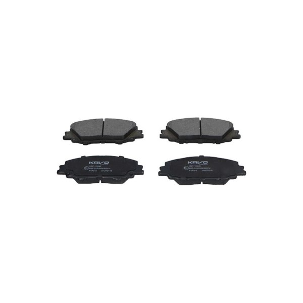 Bromsbeläggsats, Framaxel Kavo parts KBP-10046 KAVO PARTS