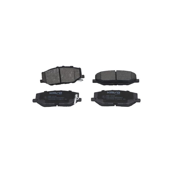 Bromsbeläggsats, Framaxel Kavo parts KBP-10104 KAVO PARTS