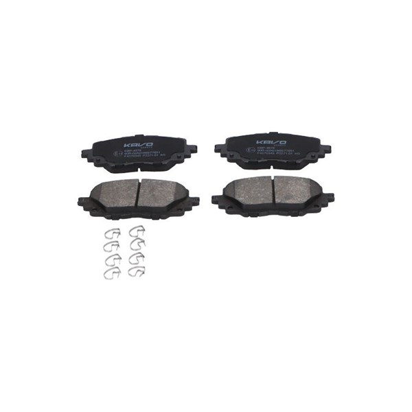 Bromsbeläggsats, Framaxel Kavo parts KBP-4576 KAVO PARTS