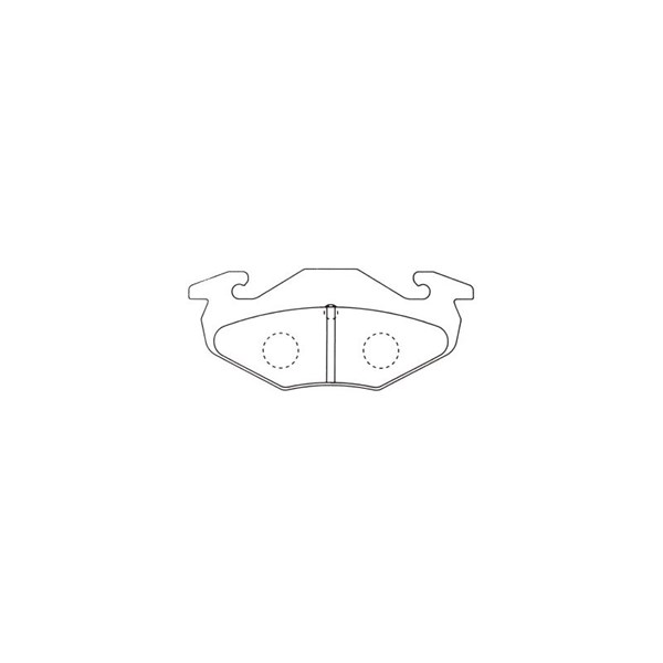Bromsbeläggsats, Bakaxel Kavo parts KBP-8531 KAVO PARTS