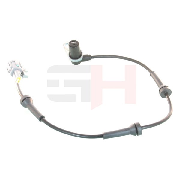 ABS-givare, Sensor, hjulvarvtal, Bakaxel, Bakaxel höger Gh GH-712 GH