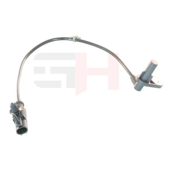 ABS-givare, Sensor, hjulvarvtal, Bakaxel, Bakaxel höger Gh GH-712 GH