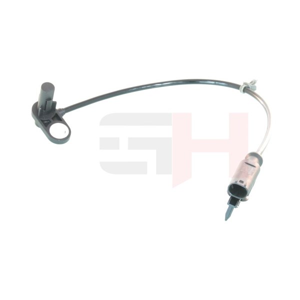 ABS-givare, Sensor, hjulvarvtal, Bakaxel, Bakaxel höger Gh GH-712 GH