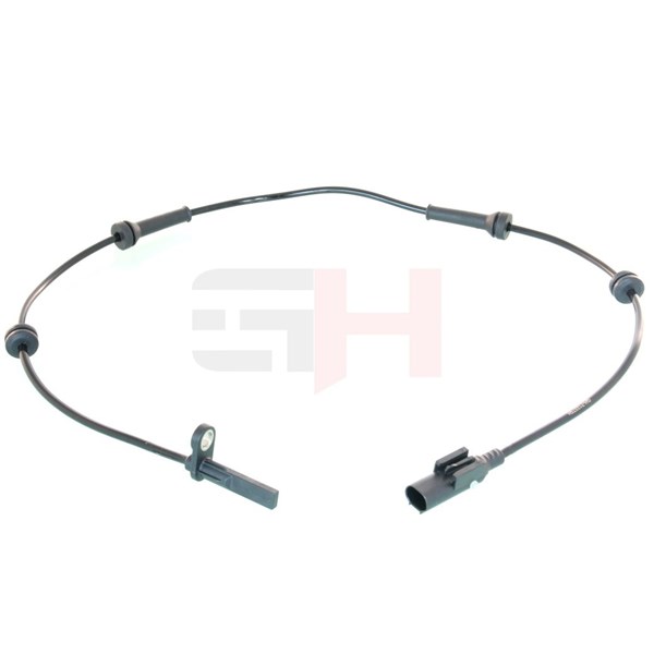 ABS-givare, Sensor, hjulvarvtal, Bakaxel, Bakaxel höger Gh GH-712 GH