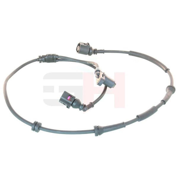 ABS-givare, Sensor, hjulvarvtal, Bakaxel, Bakaxel höger Gh GH-712 GH