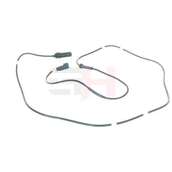 ABS-givare, Sensor, hjulvarvtal, Bakaxel, Bakaxel höger Gh GH-712 GH