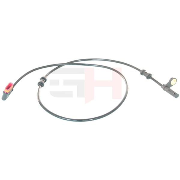ABS-givare, Sensor, hjulvarvtal, Bakaxel, Bakaxel höger Gh GH-713 GH