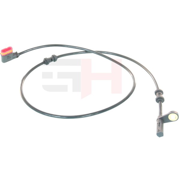 ABS-givare, Sensor, hjulvarvtal, Bakaxel, Bakaxel höger Gh GH-713 GH