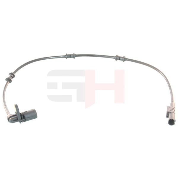 ABS-givare, Sensor, hjulvarvtal, Bakaxel, Bakaxel höger Gh GH-713 GH