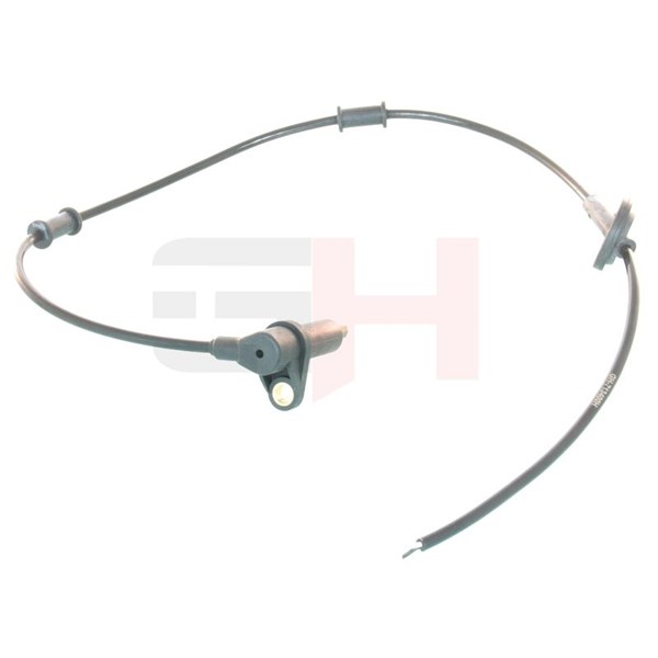 ABS-givare, Sensor, hjulvarvtal, Bakaxel, Bakaxel höger Gh GH-713 GH