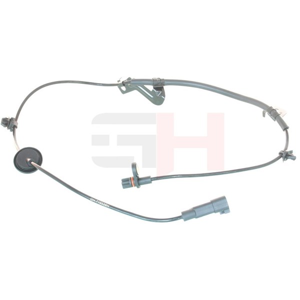 ABS-givare, Sensor, hjulvarvtal, Bakaxel, Bakaxel höger Gh GH-719 GH