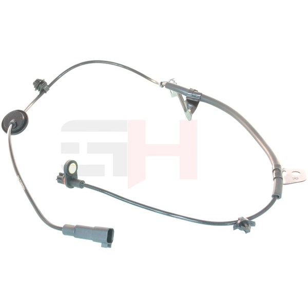 ABS-givare, Sensor, hjulvarvtal, Bakaxel, Bakaxel höger Gh GH-719 GH