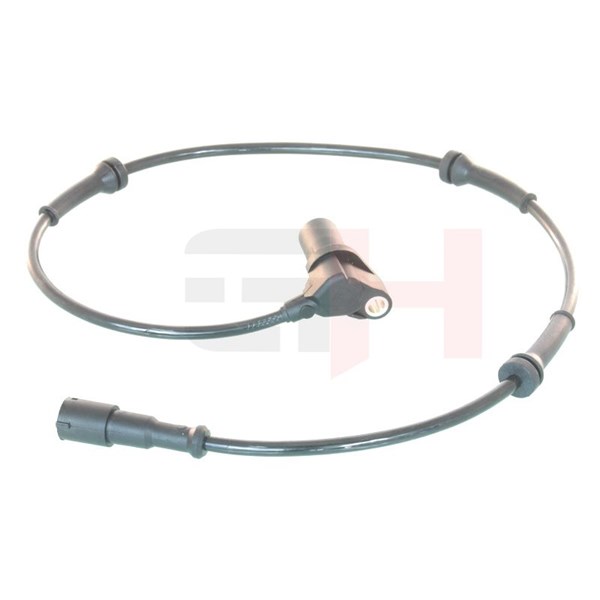 ABS-givare, Sensor, hjulvarvtal, Bakaxel, Bakaxel höger Gh GH-719 GH