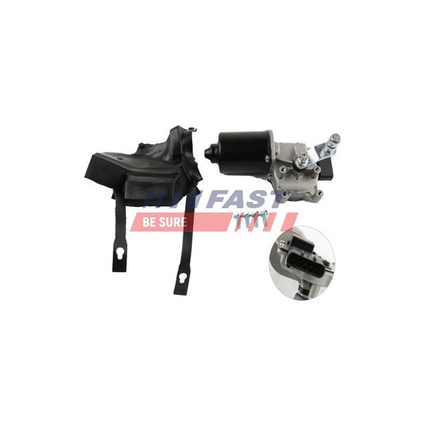 Torkarmotor 12V Fast FT82824 FAST