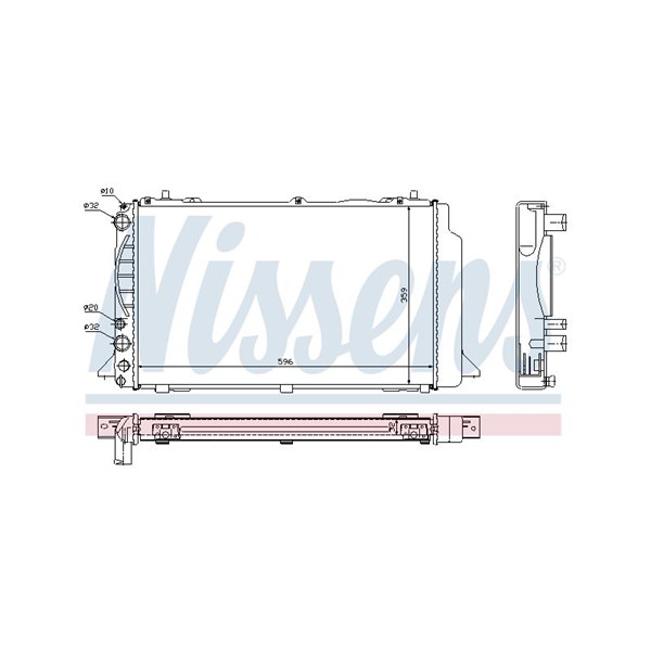 Kylare, motorkylning Nissens 60465A NISSENS Kylare, motorkylning Nissens 60465A NISSENS