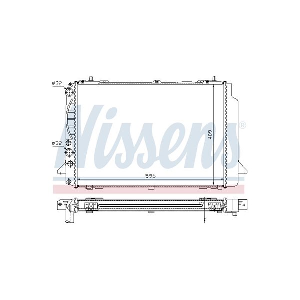 Kylare, motorkylning Nissens 60466A NISSENS Kylare, motorkylning Nissens 60466A NISSENS