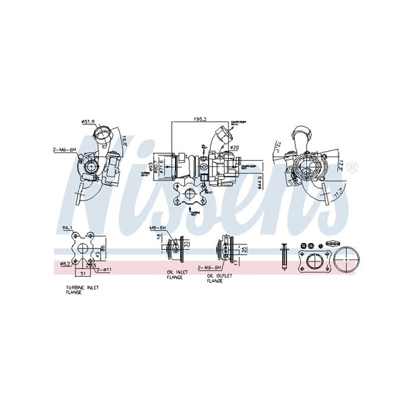Turbo, Fram Nissens 93305 NISSENS